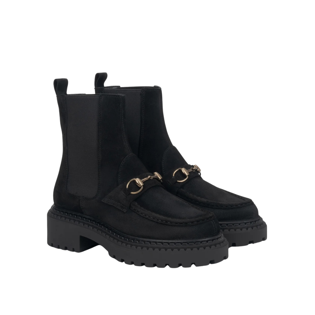 Schwarze Chelsea-Stiefel 4.5 cm