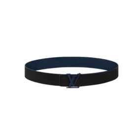 Taurillon Wendegürtel/Marineblau 4 cm