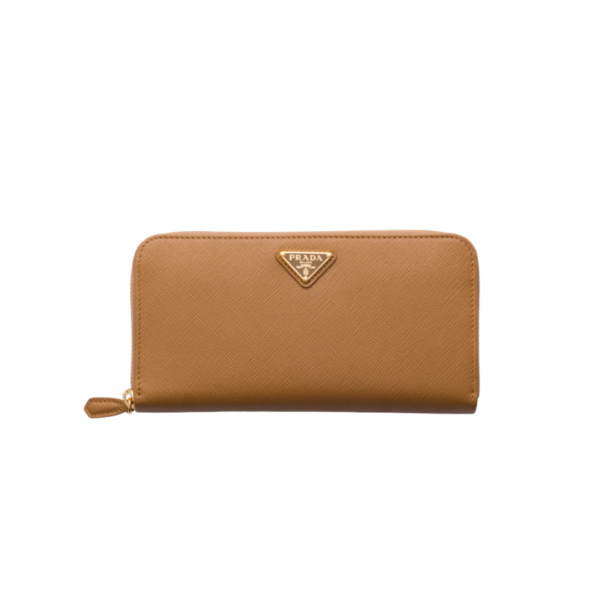 Saffiano-Leder in Braun10.3cm