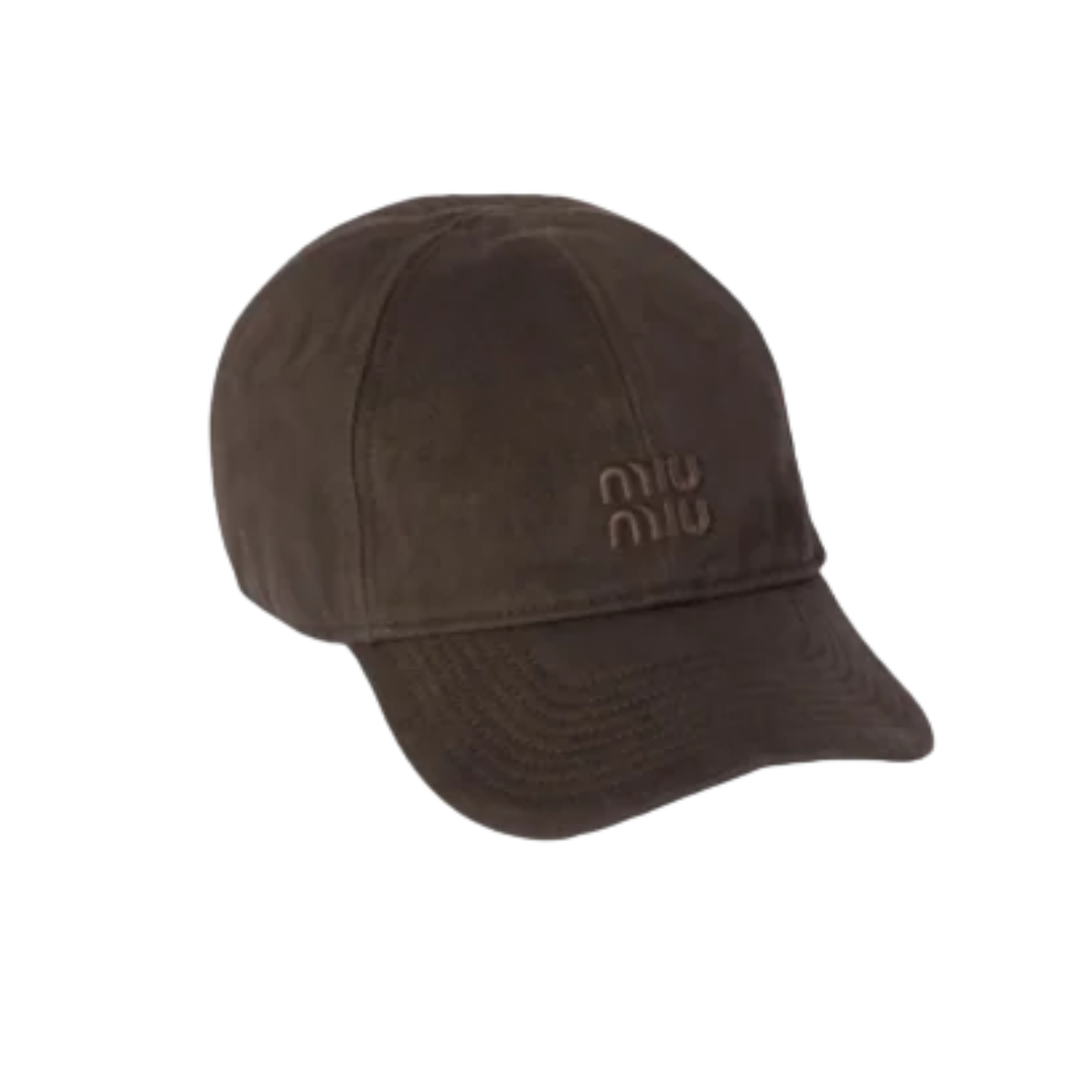 Drill-Baseballcap/Braun