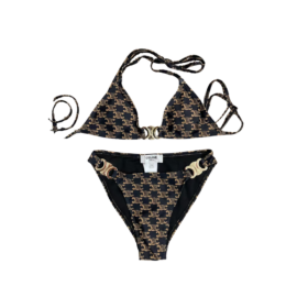 Triomphe Monogramm Schwarz/ Braun
