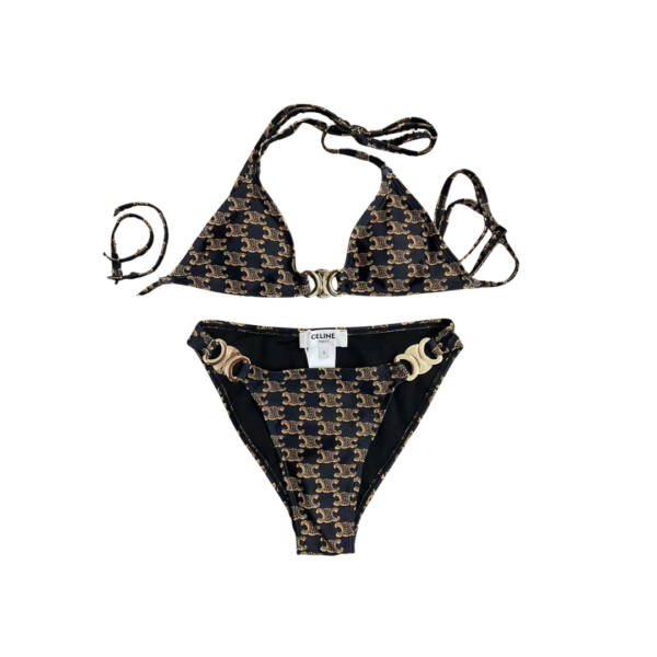 Triomphe Monogramm Schwarz/ Braun