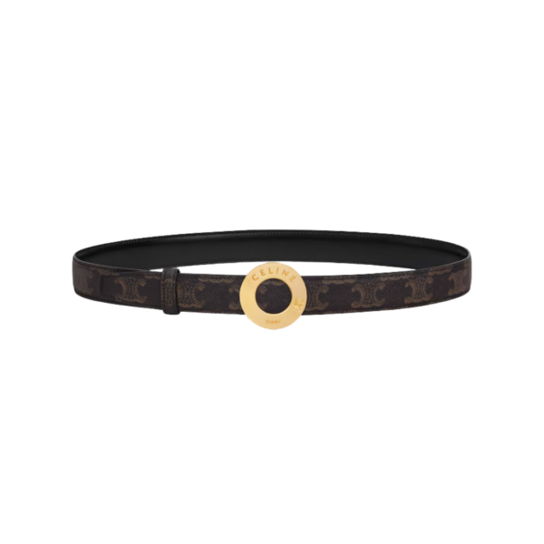 Triomphe Wendeschließe Schwarz/Braun 2.5 cm