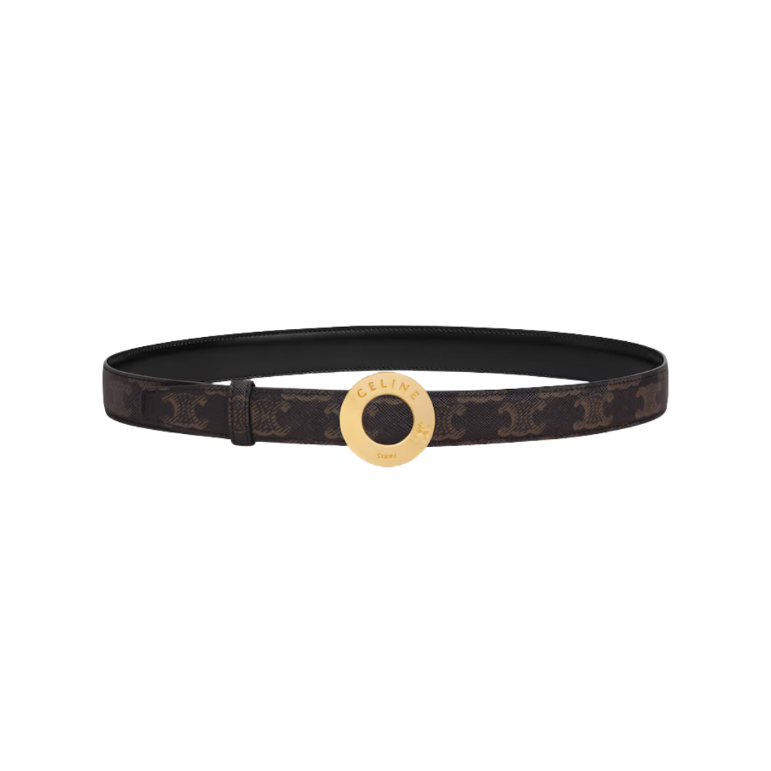 Triomphe Wendeschließe Schwarz/Braun 2.5 cm
