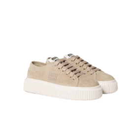 Sneaker aus Veloursleder