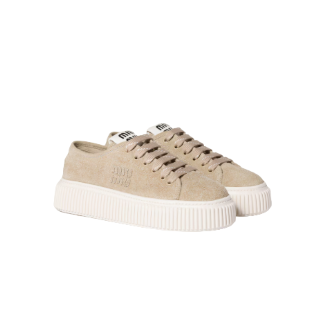 Sneaker aus Veloursleder