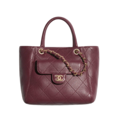 Kleiner Shopper Bordeaux 19cm