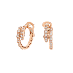 Serpenti Viper Ohrringe Rosegold