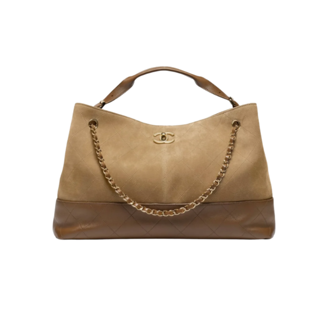 Coco Base Dunkelbeige/Braun Gold 36 cm