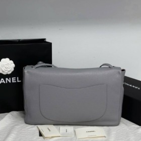Maxi-Klappe Grau/Silber 32 cm