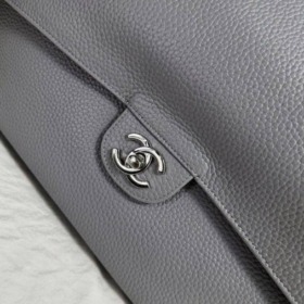 Maxi-Klappe Grau/Silber 32 cm