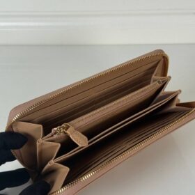 Saffiano-Leder in Braun10.3cm