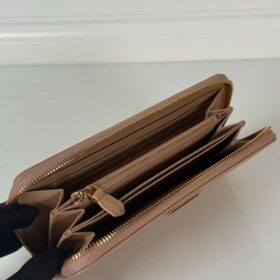 Saffiano-Leder in Braun10.3cm