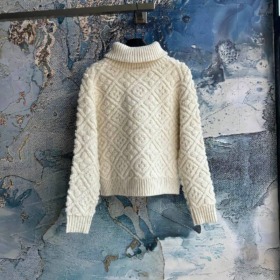 Shearling-Optik Monogramm-Jacke