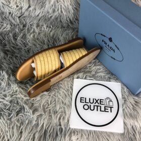 Leather Slides Natur 39EU