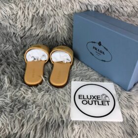 Leather Slides Natur 39EU