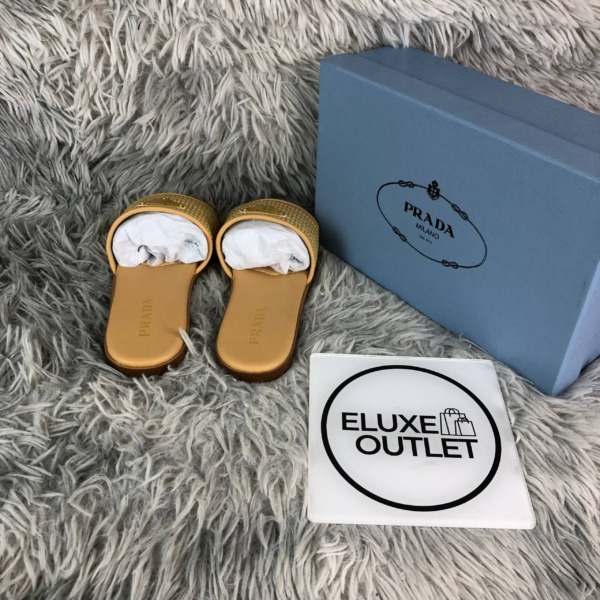 Leather Slides Natur 39EU