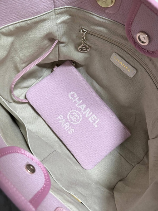 Deauville Tote Rosa 37 cm