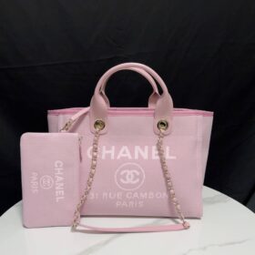 Deauville Tote Rosa 37 cm