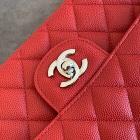 Double Flap Rot/ Silber 26 cm