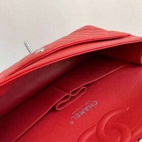 Double Flap Rot/ Silber 26 cm