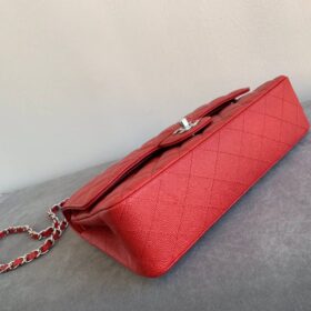 Double Flap Rot/ Silber 26 cm