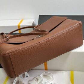Maxi Flap Braunes Karamell/Silber 39 cm
