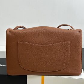 Maxi Flap Braunes Karamell/Silber 39 cm