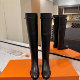 Kelly Overknee Schwarz