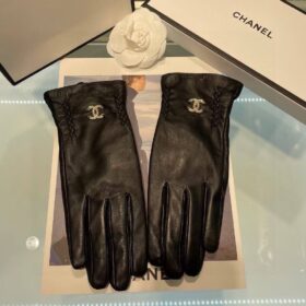 Lederhandschuhe Schwarz