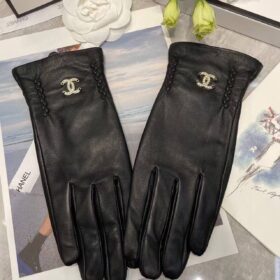 Lederhandschuhe Schwarz