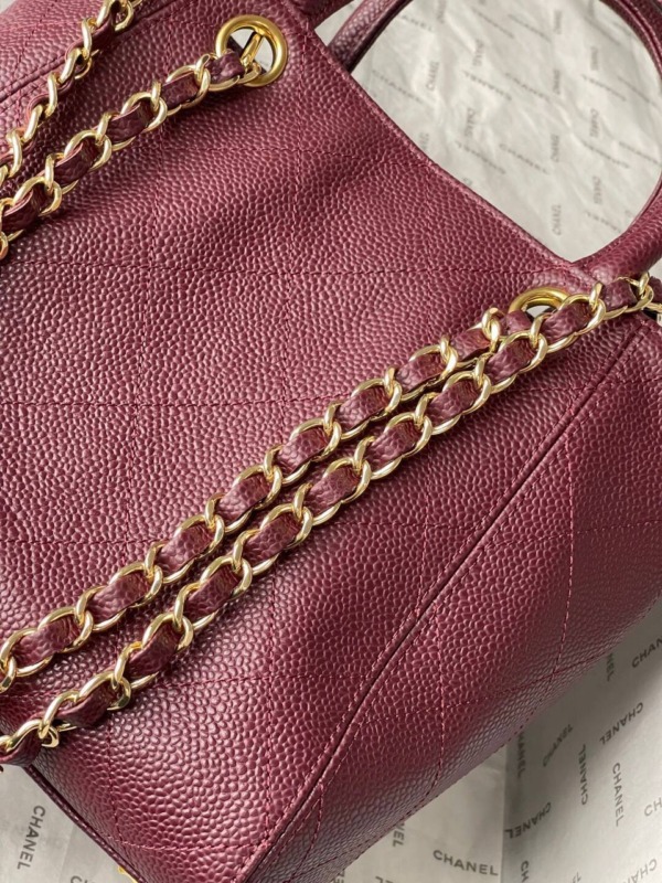 Kleiner Shopper Bordeaux 19cm