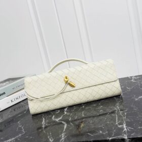 Andiamo Clutch Sea salt/Gold 31 cm