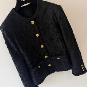 Wool Tweed Schwarz