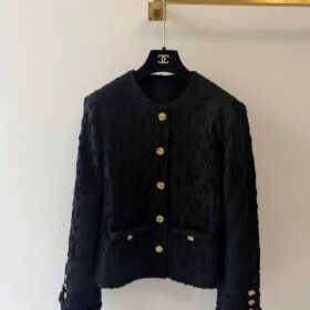Wool Tweed Schwarz