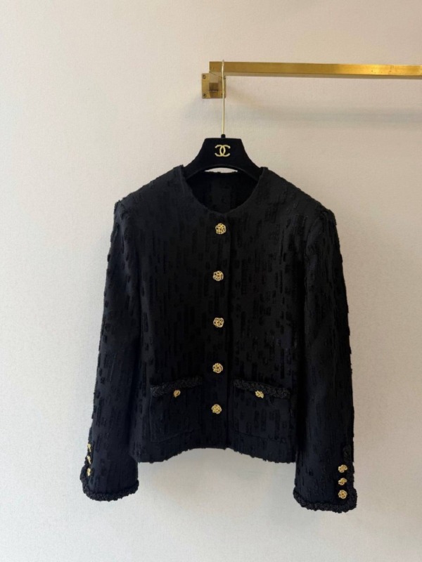 Wool Tweed Schwarz