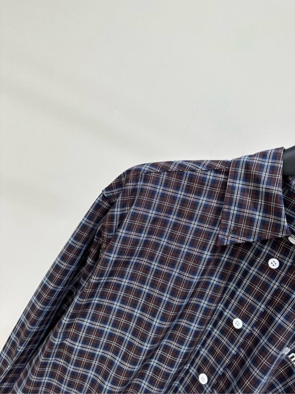 Plaid Blau/Kakaobraun