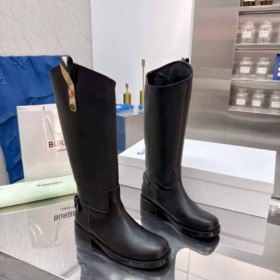 Cavalier Schwarz Stiefel 2,5 cm