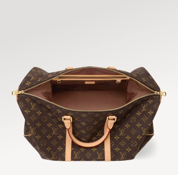 Keepall Schulterriemen Braun 50 cm