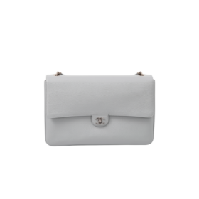 Maxi-Klappe Grau/Silber 32 cm